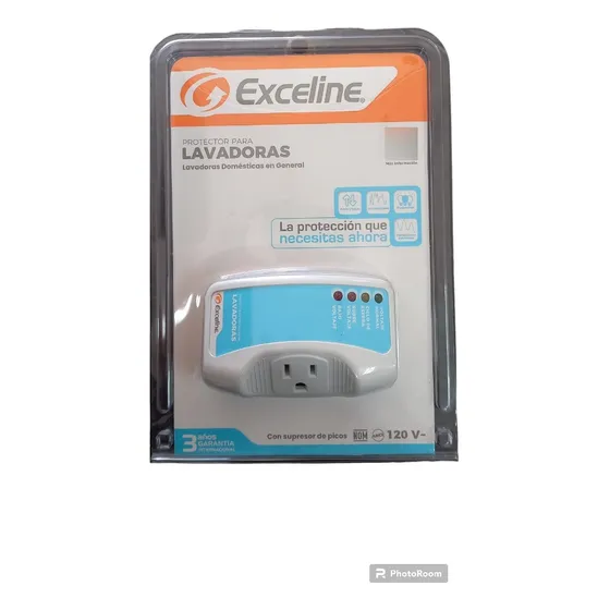 Protector De Voltaje  Para Lavadoras Exceline 120v
