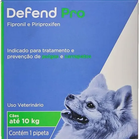 Defend Pro Para Cães 1 A 10kg 1 Pipeta Biovet