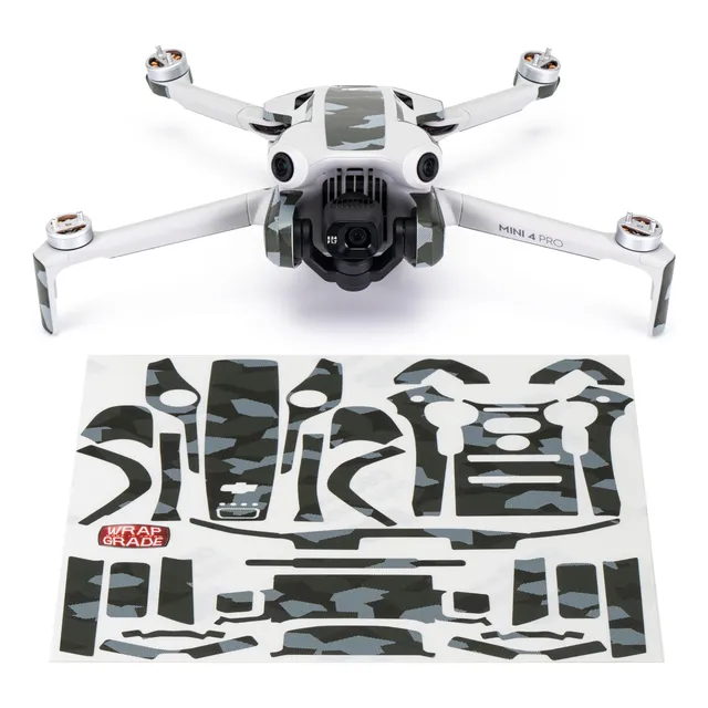 Adhesivos De Piel Wrapgrade Compatibles Con Dji Mini 4 Pro
