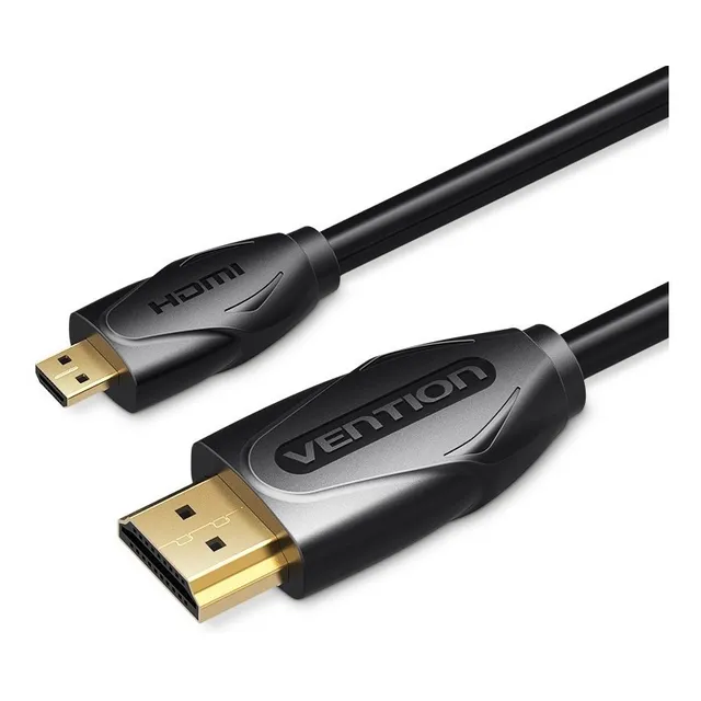 Cable Micro Hdmi A Hdmi Vention para camaras tablet 4k Hd 1080p 1 Metro