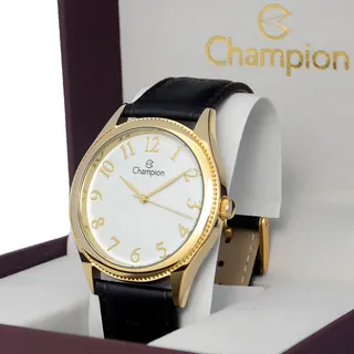 RelĂłgio Champion Masculino Couro Dourado Original Nota Cor Da Correia Preto Cor Do Fundo Branco RelĂłgio Champion Masculino Couro Dourado Original Nota Cor Da Correia Preto Cor Do Fundo Branco