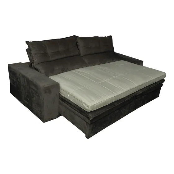 Pillow Top Sofá Retrátil Macio 200 Fios 160x80x10cm Altihaus