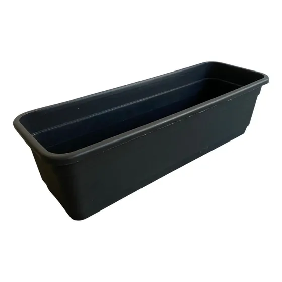 Maceta Plástica Jardinera Rectangular 55 Cm Eco 