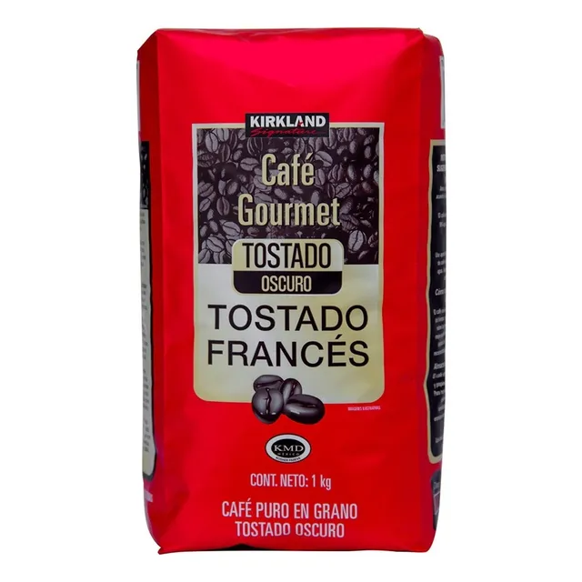Café En Grano Arabica French Roast 1kg Kirkland