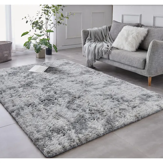 Tabayon Alfombra Rectangular De Pelo Largo, Resistente, Ac