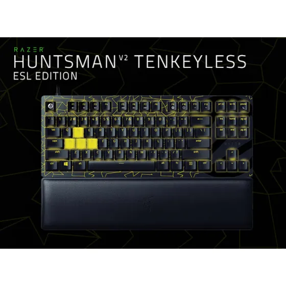 Teclado Mecánico Razer Hunstman V2 Tkl Edición Esl