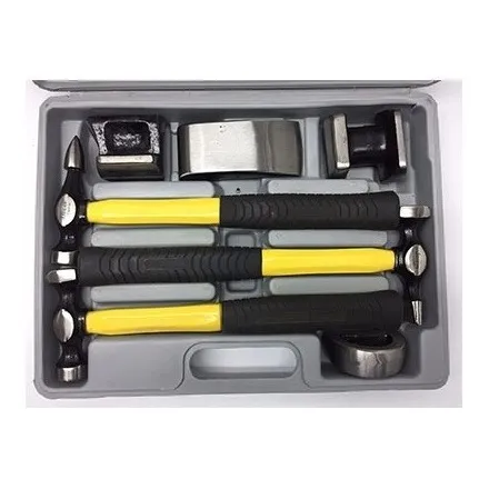 Kit Para Latonero Herramientas Martillos 7pzas Exxel