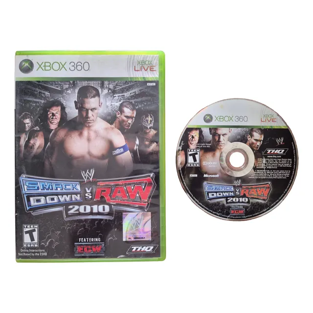Smack Down Vs Raw Wwe 2010 Xbox 360  (Reacondicionado)