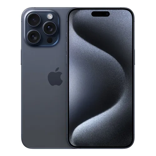 Apple iPhone 15 Pro Max (256 GB) - Titanio Azul - Excelente (Reacondicionado)