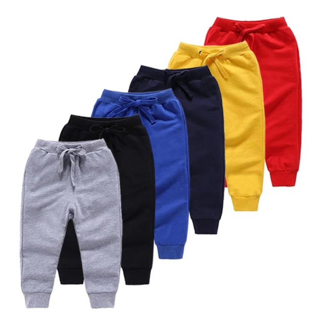 Combo De 6 Calças Infantil De Moletom Grosso Flanelado Combo De 6 Calças Infantil De Moletom Grosso Flanelado