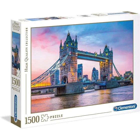 Rompecabezas Puzzle Torre De Londres 1500 Piezas Clementoni