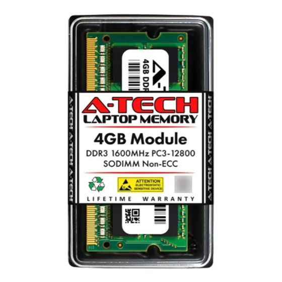 Memoria Ram Ddr3  4gb A-tech Pc3-12800 1600mhz Laptop 