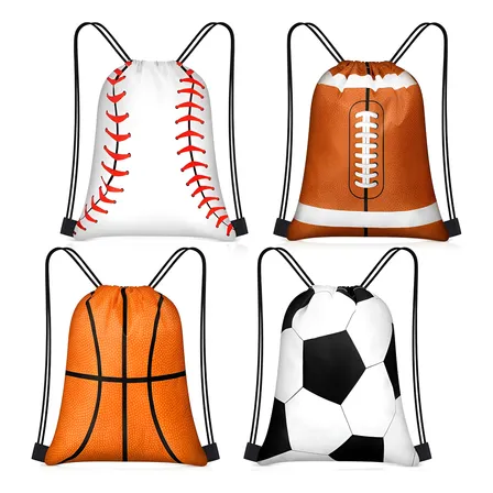 Conjunto De 24 Mochilas Impermeables Con Cordón 12x10
