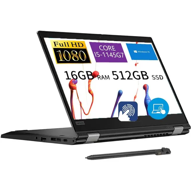 Lenovo Thinkpad L13 Yoga Core I5 11th 16gb 512gb Ssd Táctil