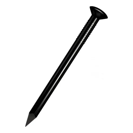 Clavo Acero Negro 1  Set De 100 Piezas Pack De 2 Und Exxel