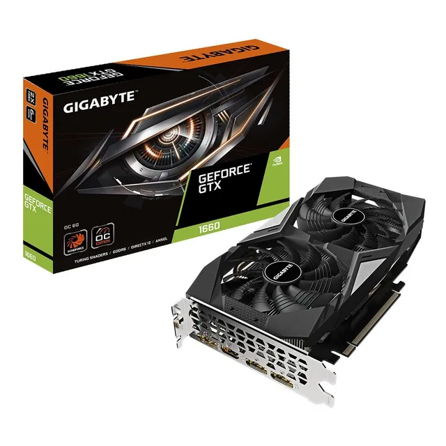 Tarjeta De Video Gigabyte Gtx 1660 6gb Gddr6 192bits