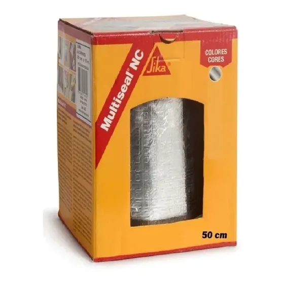 Membrana Autoadhesiva Sika Aluminio 30 Cm X 10 Mts K37