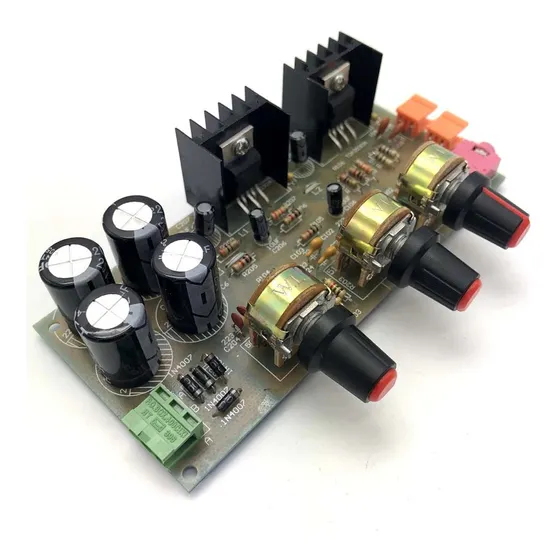 Kit Placa Montada Amplificador Estéreo 36 Watts