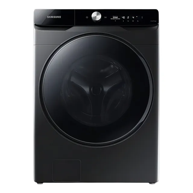 Lavasecadora automática Samsung inverter hasta 22kg color black stainless