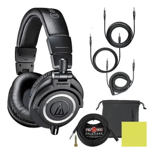 Fones De Ouvido Audio-technica Ath-m40x Professional Monitor