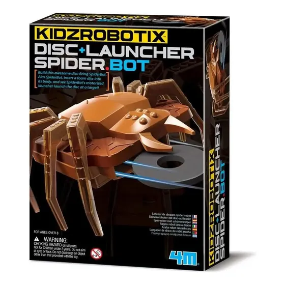 Juego Robot Lanzador de Discos 4M – Spider Bot Ciencia STEM Niños | Cuotas sin interés