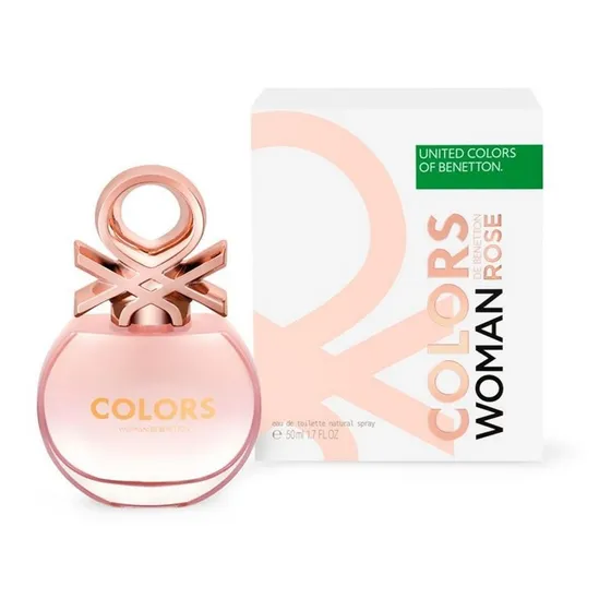 Benetton Colors Rose Wowan Edt 50 Ml