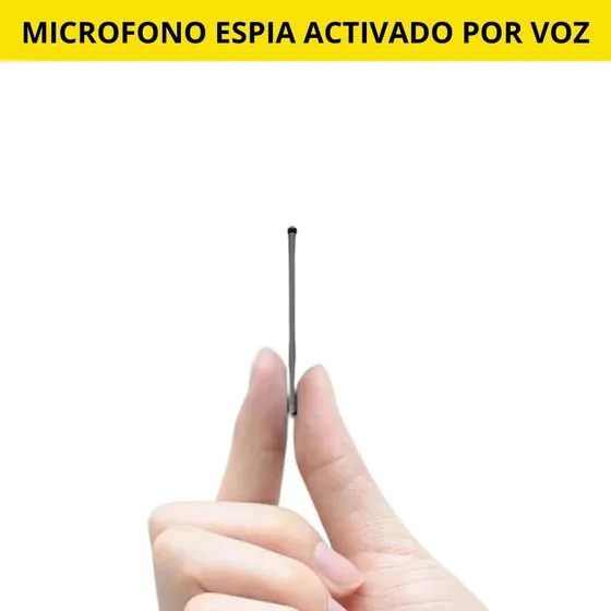Grabadora Espía Con Micrófono Oculto De Alta Sensibilidad