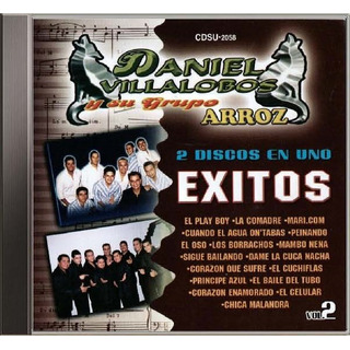 Daniel Villalobos Y Su Gpo Arroz- 2 Discos En Uno Vol. 2 Daniel Villalobos Y Su Gpo Arroz- 2 Discos En Uno Vol. 2