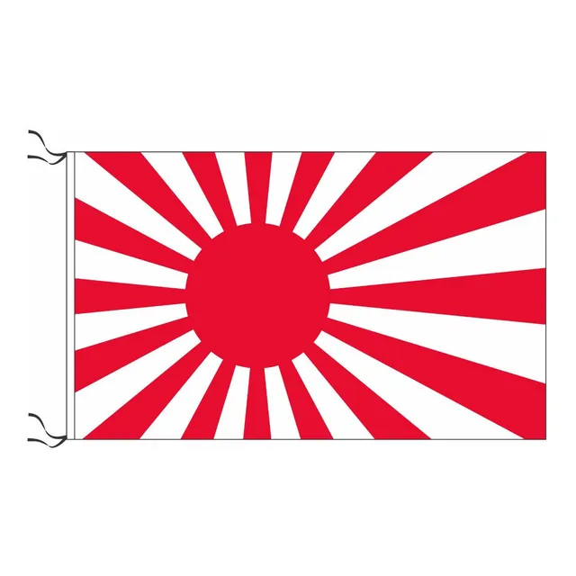 Bandera De Japón Sol Naciente 30 X 45cm 