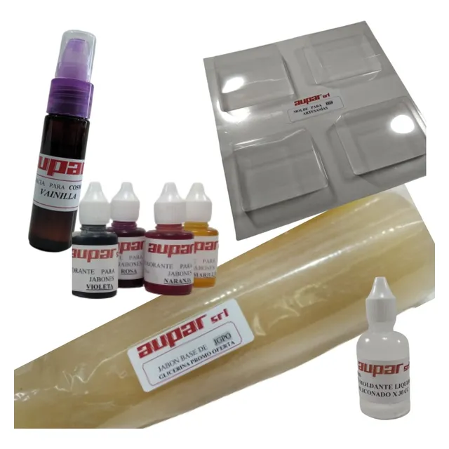 Kit P/hacer Jabones Artesanales X 1 Kilo. Souvenir Regalos