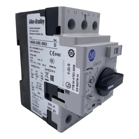 140m-d8e-b63 Allen Bradley Guardamotor