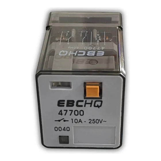 Relevo 8 Pines 10amp Ebc 12vdc-24vdc-24ac-110vac-220vac