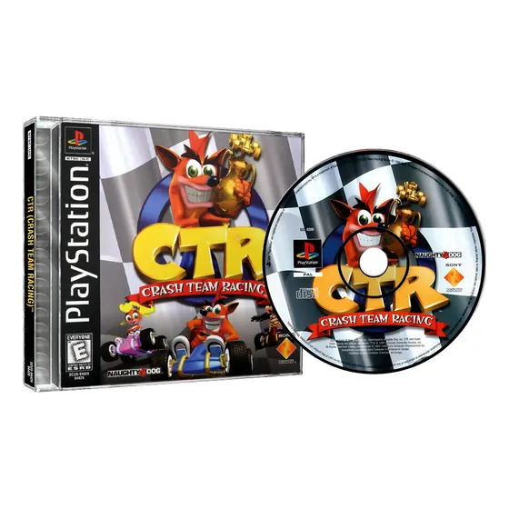 Jogo Ctr - Crash Team Racing - Ps1 Midia Fisica