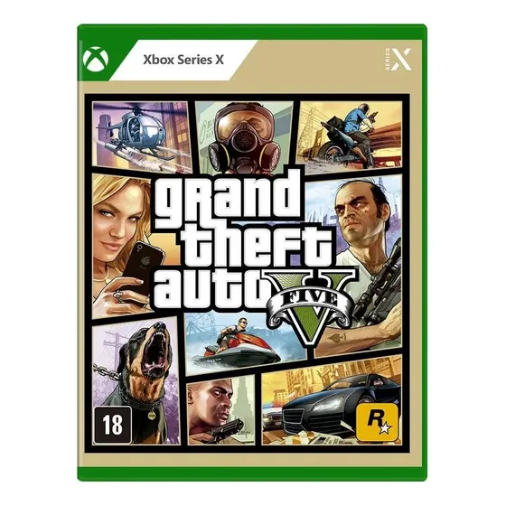 Jogo Grand Theft Auto V - Xbox Series X