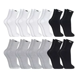 Kit 12 Pares Meia Masculina Cano Longo Barato Cores Menino Kit 12 Pares Meia Masculina Cano Longo Barato Cores Menino