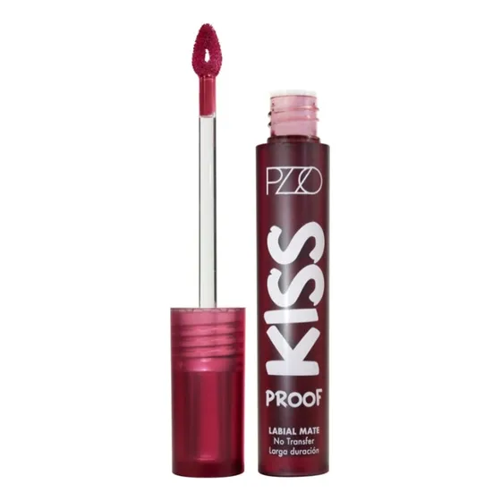Petrizzio Labial Líquido Kiss Proof Intransferible Color Carmenere