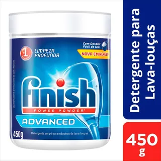 Detergente Finish Advanced Antiodor Em Pote Detergente Finish Advanced Antiodor Em Pote