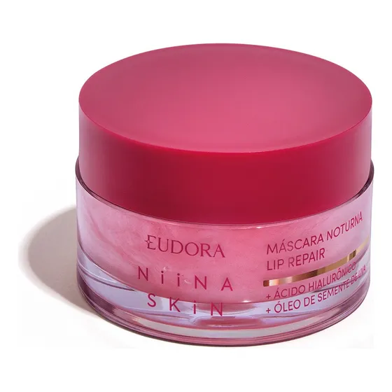 Máscara labial nocturna Eudora Niina Skin Lip Repair, 9 g. Tiempo de aplicación: día/noche. Tipo de piel: mixta.
