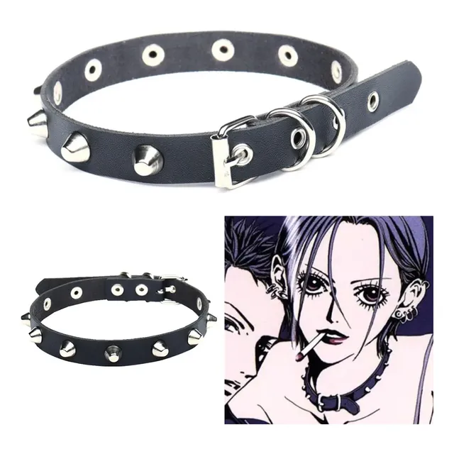 Collar Choker Nana Osaki Gótico Punk Harajuku Puntas Metal