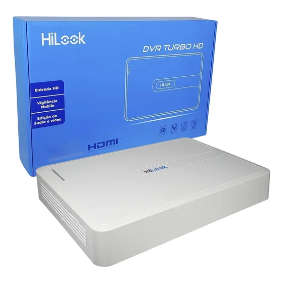 Video grabadora de vigilancia HiLook DVR-108g-M1 de 8 canales 110V