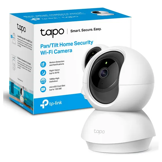 Camara Seguridad Tp-link Tapo C200 Wifi 360 Fullhd Dia/noche