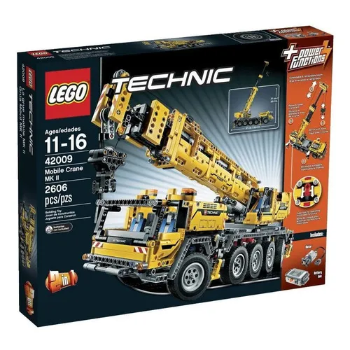 Lego Technic Mobile Crane Mk 2 Modelo 42009 Cantidad De Piezas 2606