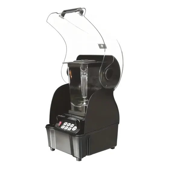 Licuadora industrial portátil JTC OmniBlend V TM-800AQ 1.5 L negra con vaso de tritan