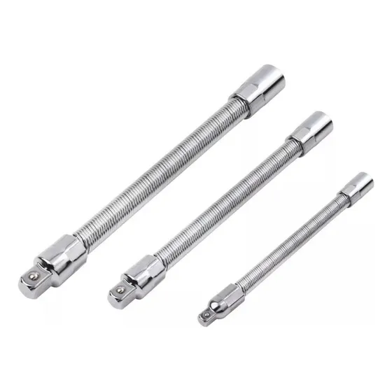 Barra De Extensão Flexível De 3 Peças 1/4 3/8 1/2