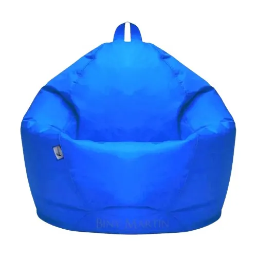 Puff Silla Lona Diseño Gota De Agua Tamaño Adulto Xl
