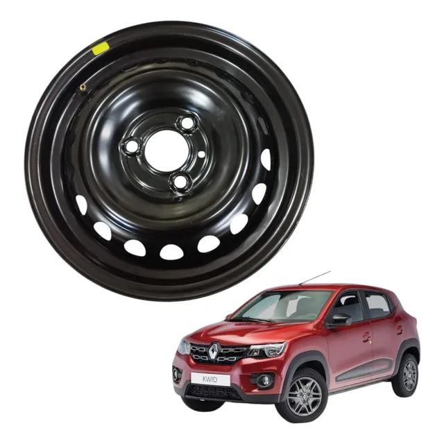 Roda Renault Kwid 14  17228, Larg. 1  - Sem Calota