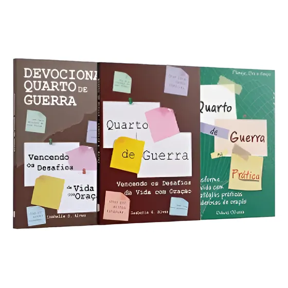 Kit Quarto De Guerra. - Livro, Devocional E A Prática... Oranda A Palavra Com Deus Pai
