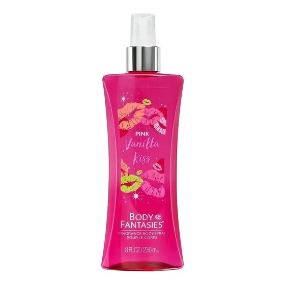 Body Fantasies Pink Vainilla Kiss Fragancia Corporal 236ml