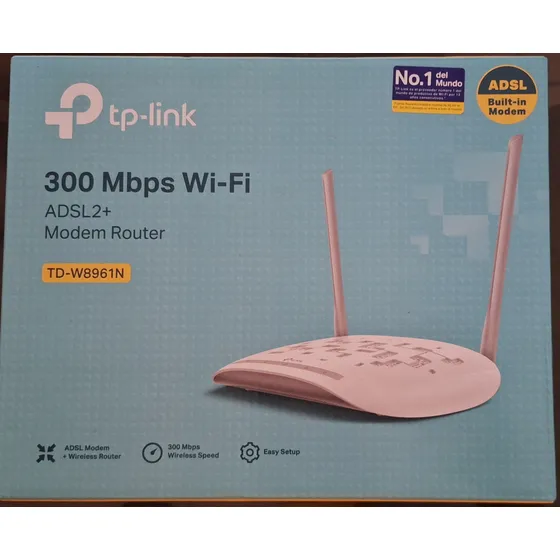 Modem Router Tp-link Td-w8961n  300mbps Wi-fi