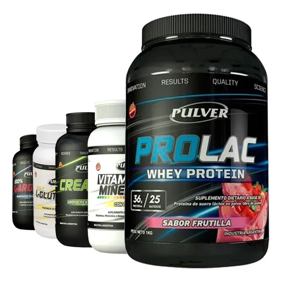 Combo Anabol 5 Pulver Aumenta Testo Fuerza Musculatura Líbid